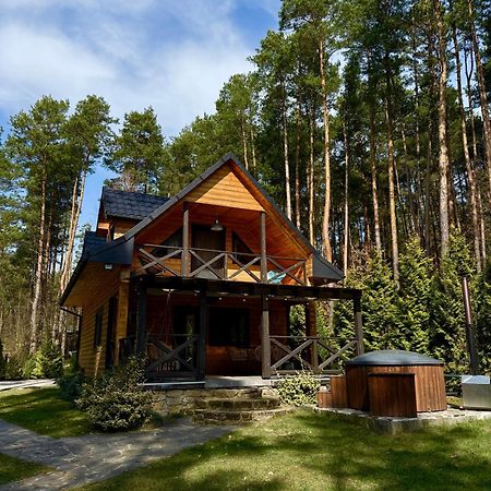 Domek W Lesie Nad Zalewem Chancza Exterior foto