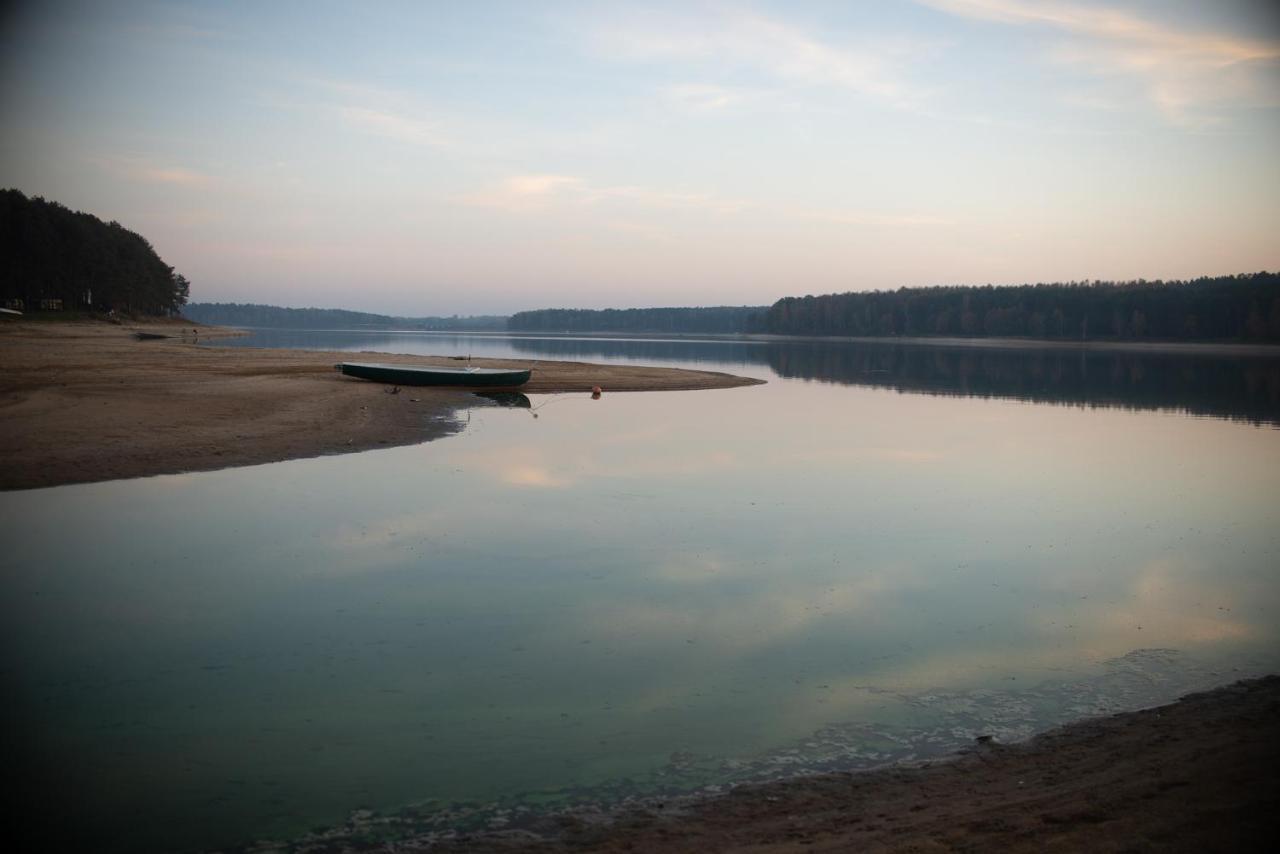 Domek W Lesie Nad Zalewem Chancza Exterior foto