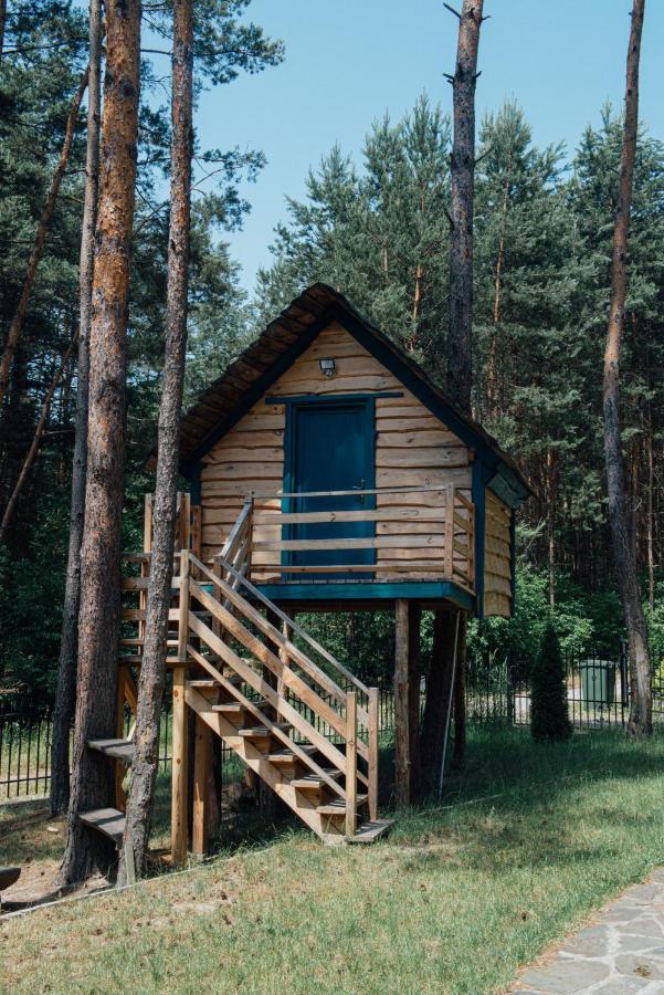 Domek W Lesie Nad Zalewem Chancza Exterior foto