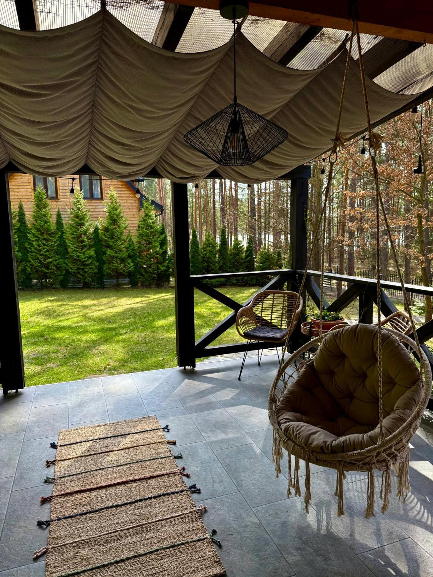 Domek W Lesie Nad Zalewem Chancza Exterior foto