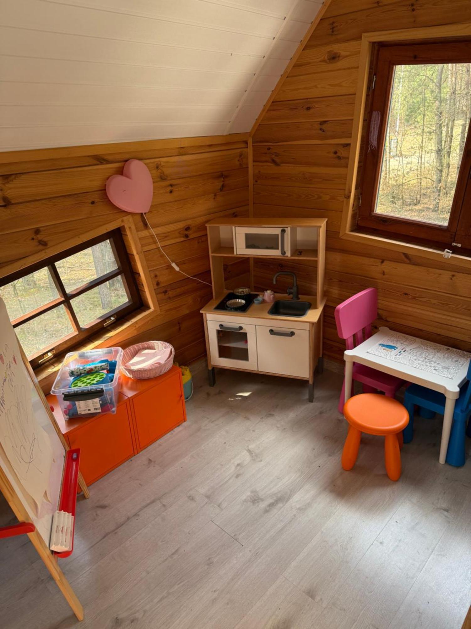 Domek W Lesie Nad Zalewem Chancza Exterior foto