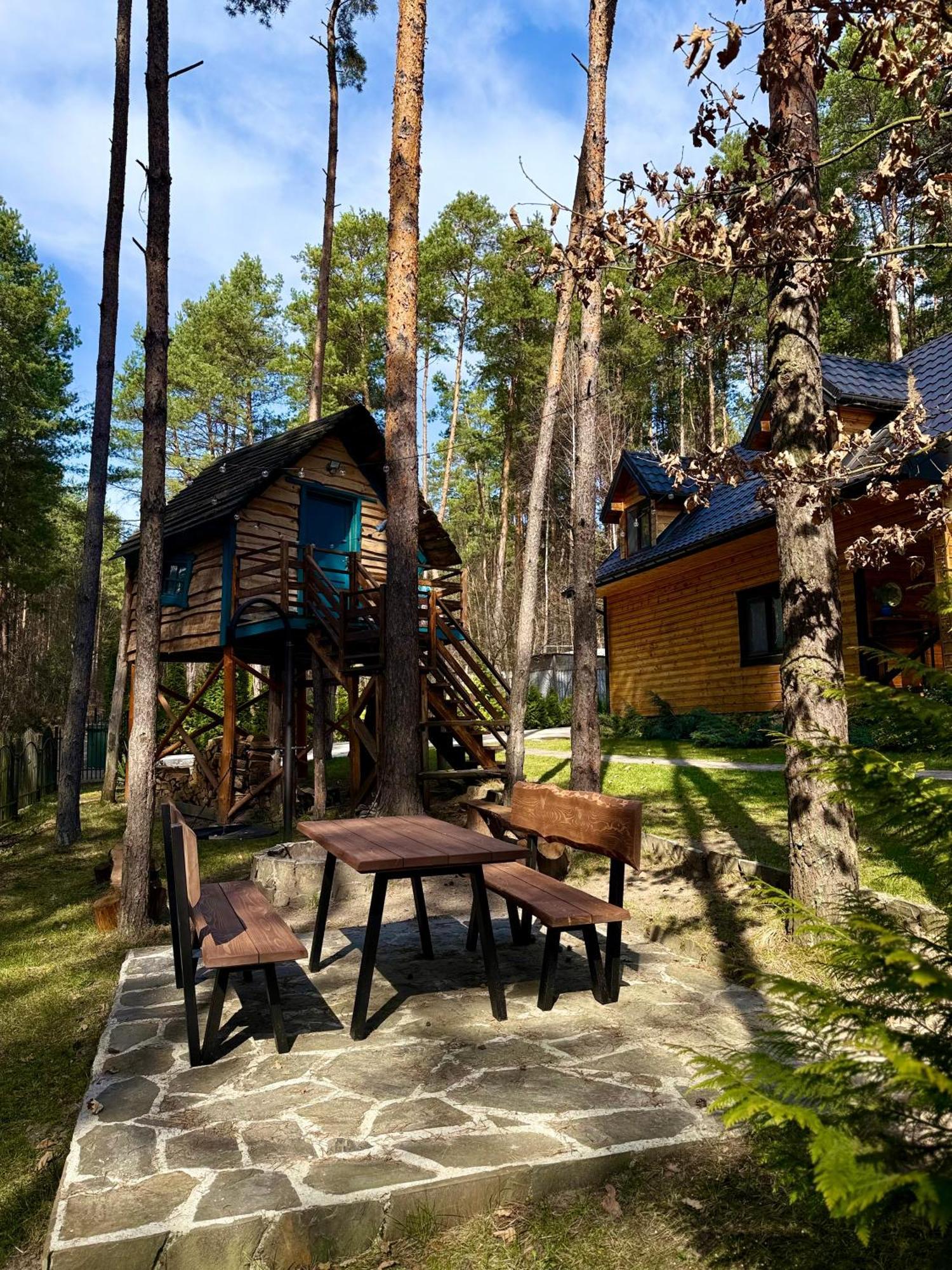 Domek W Lesie Nad Zalewem Chancza Exterior foto