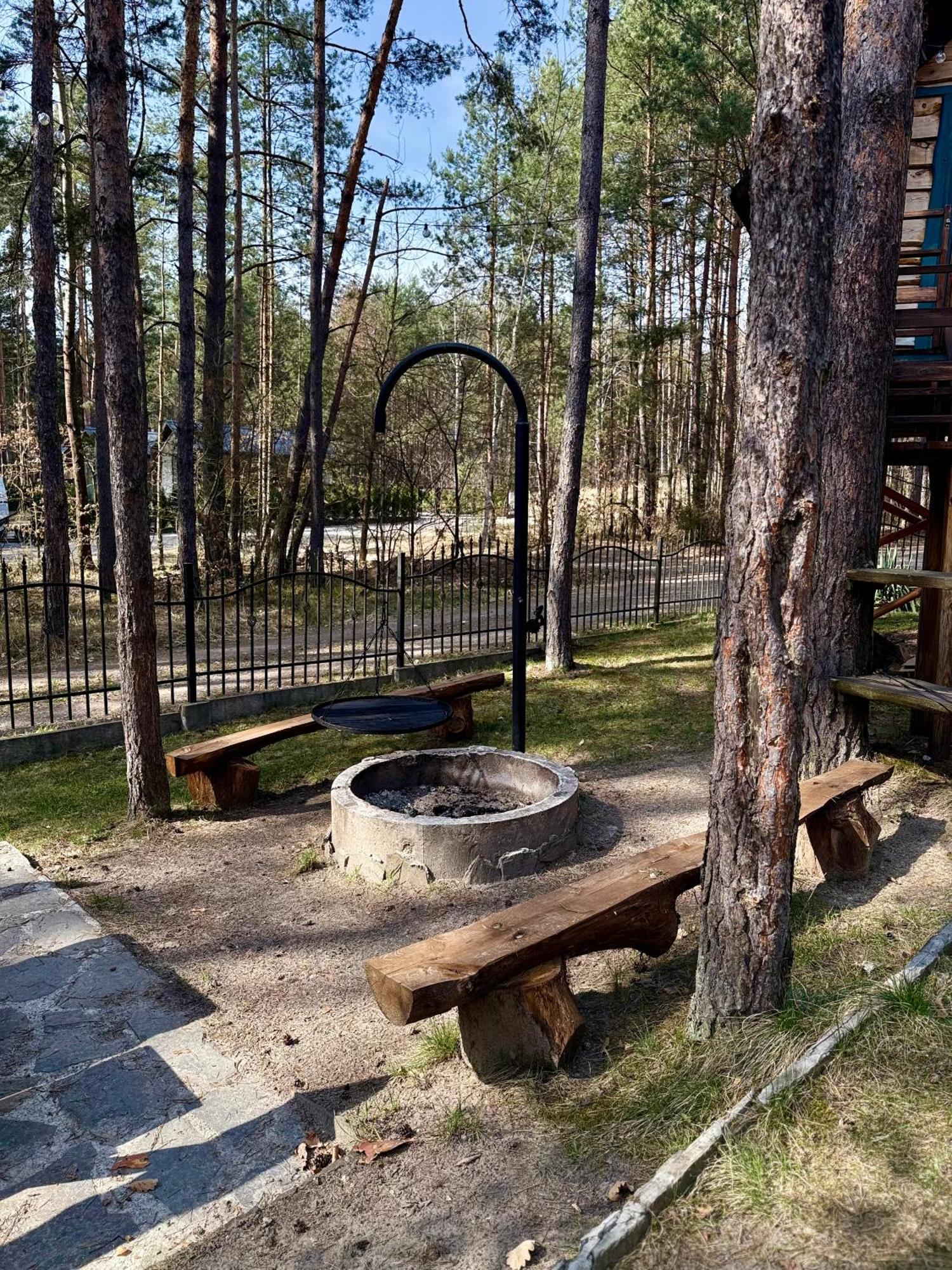 Domek W Lesie Nad Zalewem Chancza Exterior foto